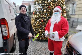 Patrol w nietypowym mundurze