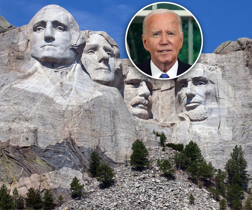 Wykują Bidena w skale?! Mount Rushmore ma się wkrótce zmienić