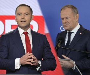 Tusk: Poparcie Simiona dla Nawrockiego to radość Rosji