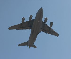 Wojskowy gigant wylądował we Wrocławiu. Ten widok robi ogromne wrażenie 