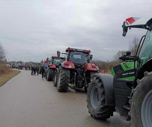 Rolnicy nie odpuszczają! 200 traktorów przejechało ulicami Radomia [FOTO]