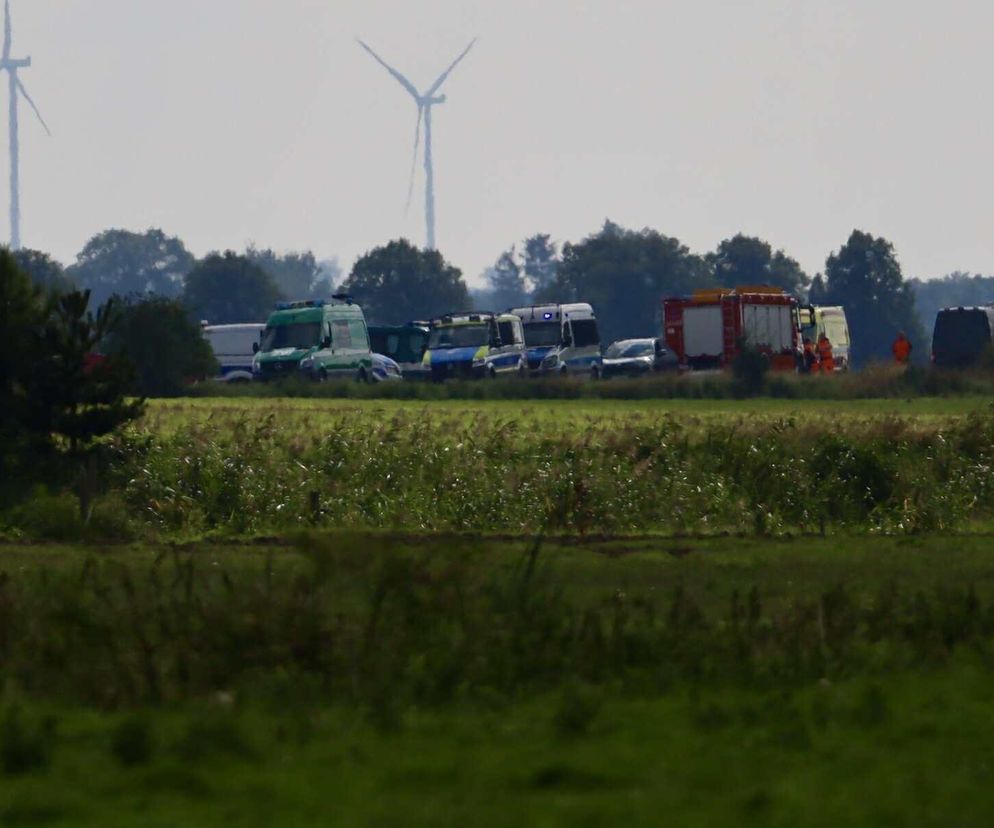 Rosyjski dron znaleziony w Oleśnie