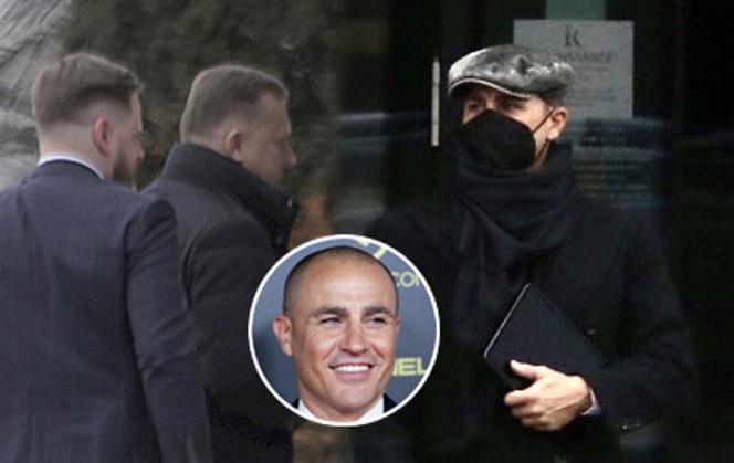 Fabio Cannavaro w Warszawie