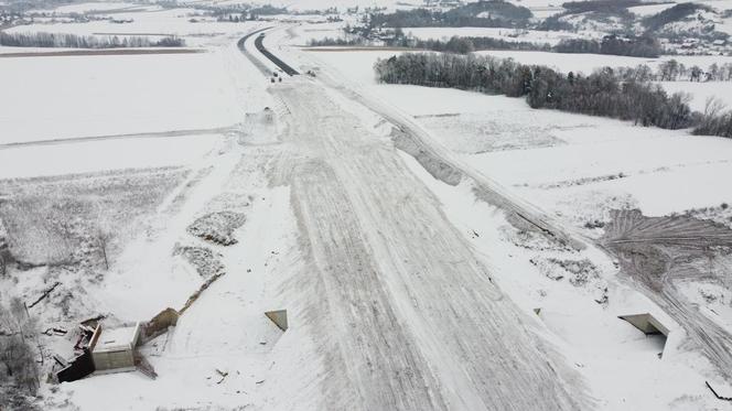 Budowa trasy S7 Miechów - Szczepanowice