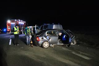 Groźny wypadek w Świnoujściu. Opel roztrzaskał się na policyjnym radiowozie