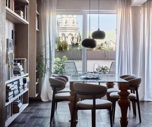 Apartament z widokiem na Warszawę - projekt Joanny Kulczyńskiej