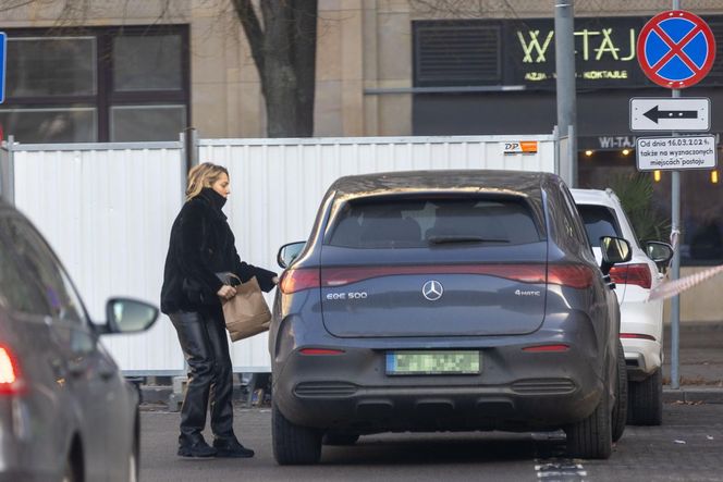 Małgorzata Socha w pogoni za torbą