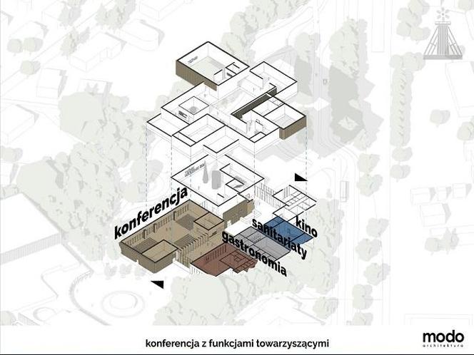 Ciechocinek - tereny wokół nowego dworca