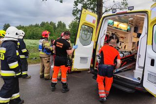 Wjechał w grupę nastolatków na rowerach. Prokuratorskie zarzuty