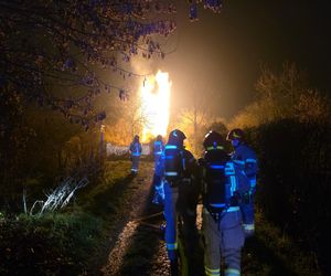 Potężny wyciek gazu w Krakowie. Ogromny słup ognia poderwał mieszkańców na nogi!