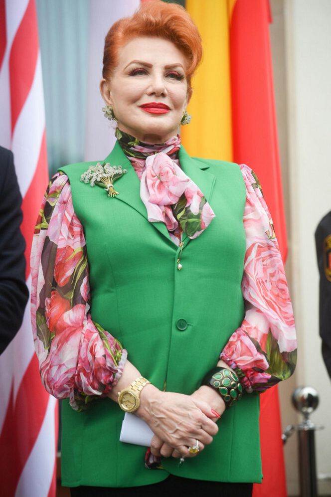 Georgette Mosbacher - taki miała styl 