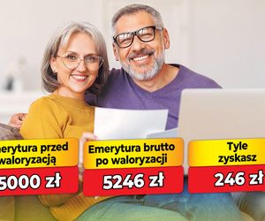 Waloryzacja emerytur 4,93 proc.