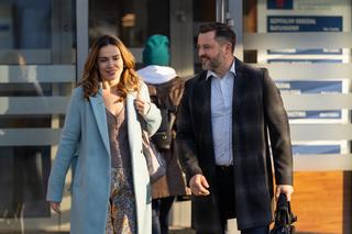 Na dobre i na złe odc. 870. Hania Sikorka (Marta Żmuda Trzebiatowska), Borys Jakubek (Marcin Zahcarzewski) 