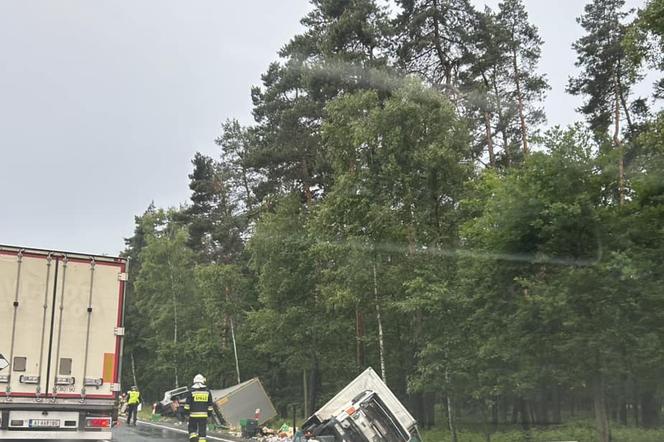 Zderzenie na DK 1 w Kobiórze