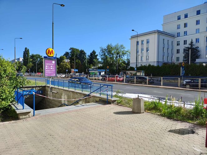 Pożar w metrze w Warszawie 1.07.2025 r.