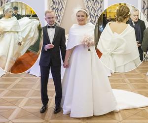 Suknia ślubna Olgi Semeniuk. Znany projektant nie gryzł się w język, gdy zobaczył kreację  