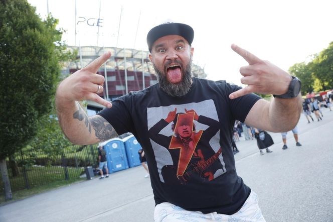Koncert AC/DC w Warszawie (4.07.2025) - część pierwsza. Organizatorem koncertu jest Live Nation