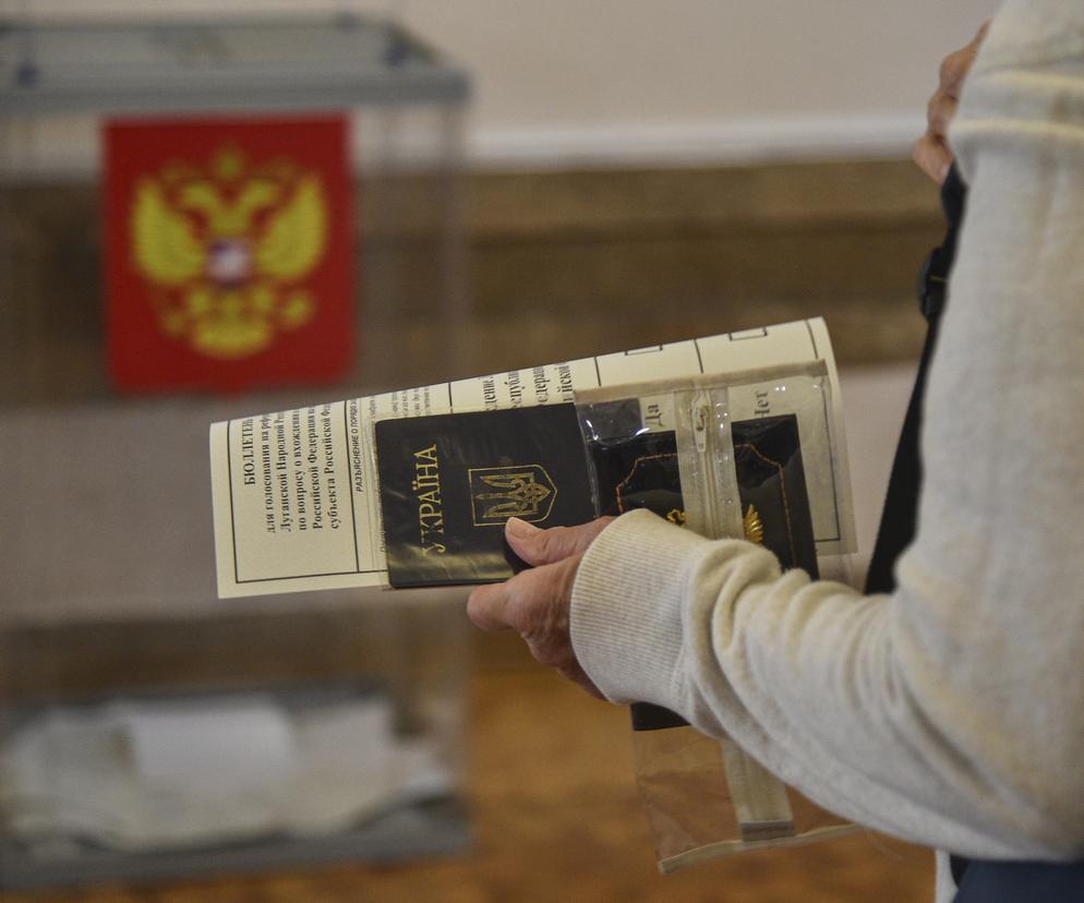 Ukraińcy nie chcą głosować w referendum. Są zmuszani pod lufami automatów