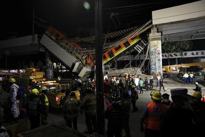 Zawalił sie wiadukt kolejowy w Meksyku