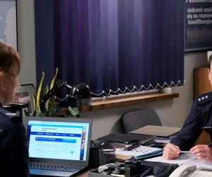 M jak miłość odc. 1873. Natalka (Dominika Suchecka), Adam Karski (Patryk Szwichtenberg)