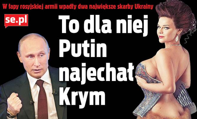 to dla niej Putin najechał Krym