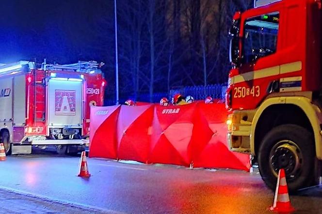 Tragiczny wypadek w Częstochowie. Zginął taksówkarz potrącony przez pijanego kierowcę