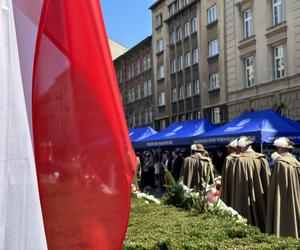 Święto Wojska Polskiego 2023 w Krakowie. Uroczystości na placu Jana Matejki