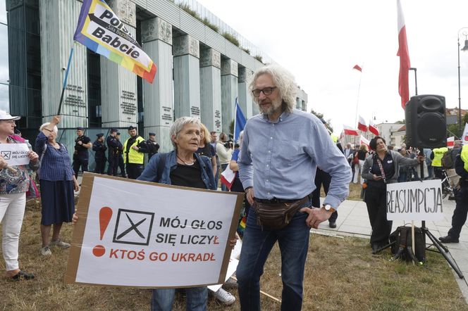 Protesty przed Sądem Najwyższym