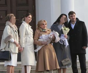 Danuta Martyniuk z ukochanym wnukiem Florianem