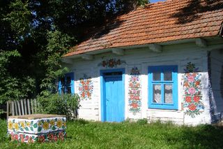 Domy jak z obrazka! Nie wierzyłam, że są prawdziwe. Malowana wioska w Zalipiu