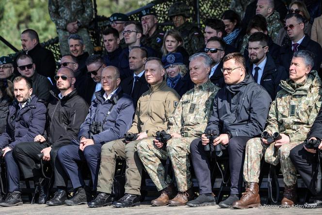 Andrzej Duda na Litwie. Ćwiczenia wojskowe „Brave Griffin”