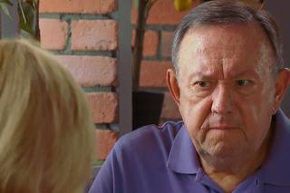 Barwy szczęścia, odc. 2786. Róża (Anna Gornostaj), Zdzisio (Zbigniew Buczkowski)