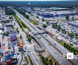 Nowa kładka nad ul. Struga