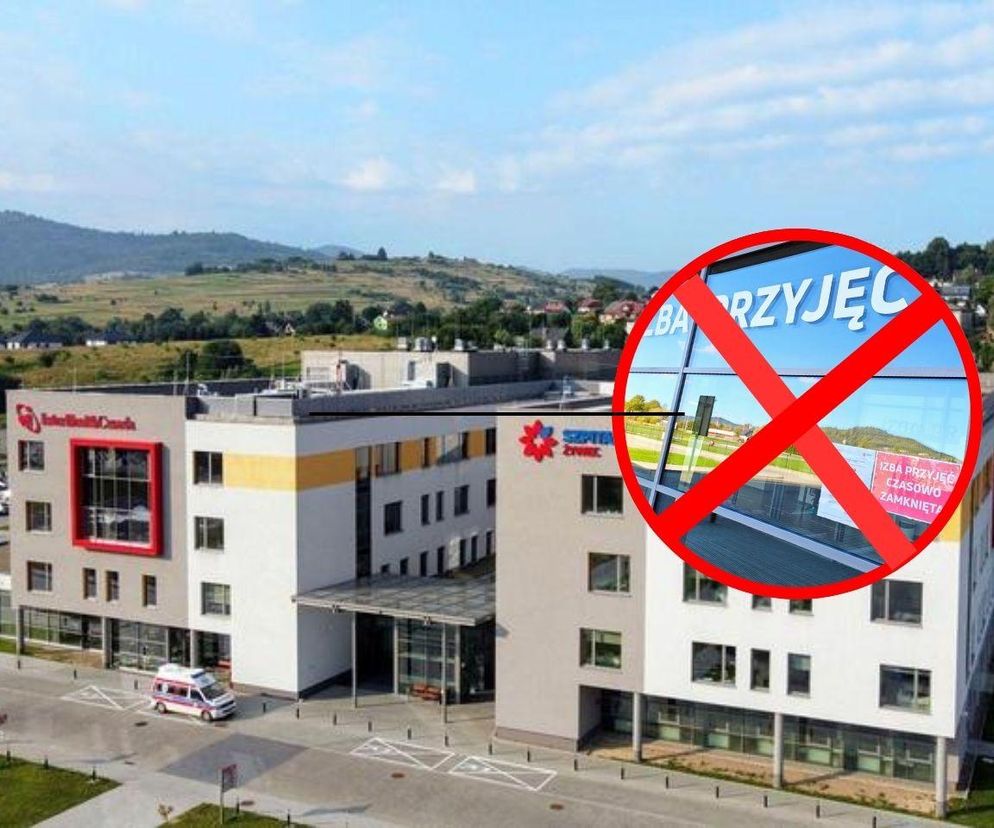 Szpital Żywiec częściowo zamknięty