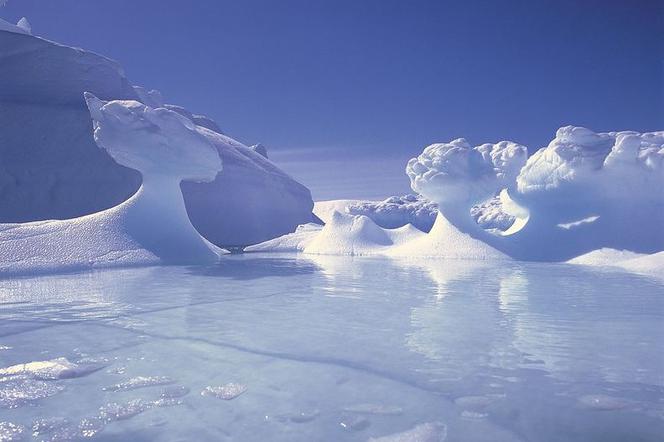 Antarktyda, śnieg, lodowiec