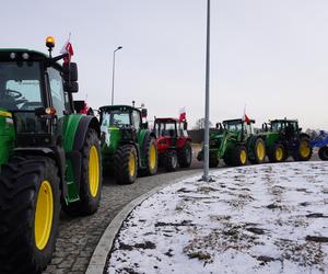 Protest rolników w Podlaskiem. Ciągniki blokują drogi w całym województwie! 