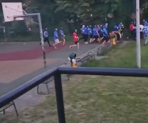 Akcja pseudokibiców w Jaworznie