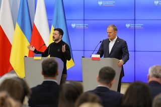 Zełenski w Warszawie