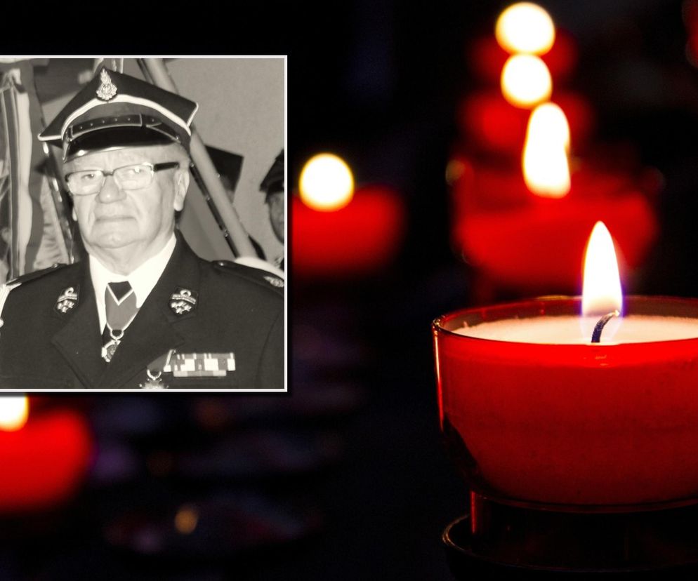 Strażacy w żałobie. Odszedł zasłużony druh. „Pozostanie w naszej pamięci jako autorytet i wzór”