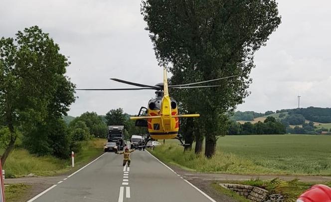 Tragiczny wypadek w Wierzchosławicach na DK 5