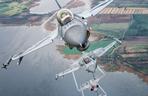 F16 i F-35 nad Malborkiem