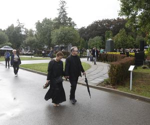 Gabriela Muskała boso na pogrzebie Joanny Kołaczkowskiej