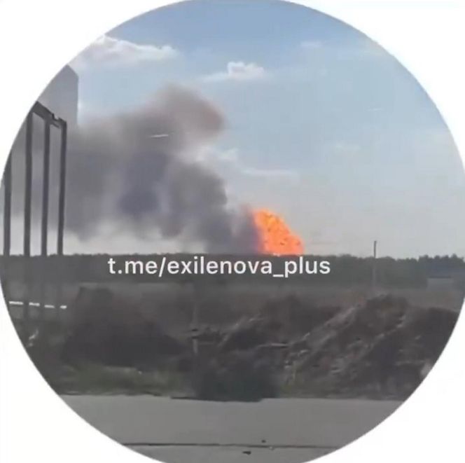 Wybuch składu amunicji w Rosji.