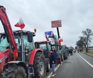Protest rolników Zdany- Zbuczyn 
