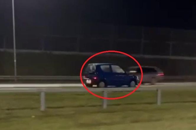 76-latka jechała pod prąd trasą S7. Przez 70 kilometrów