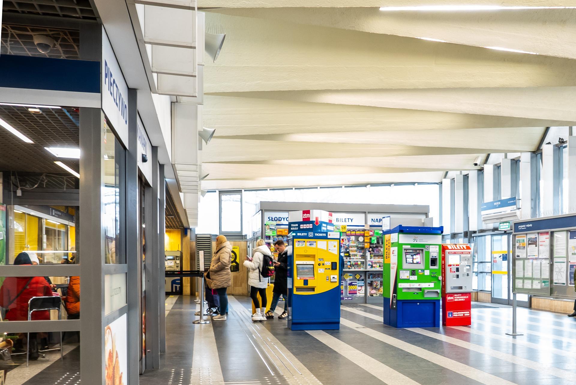 Dworzec PKP Warszawa Wschodnia przed przebudową w ramach remontu linii średnicowej