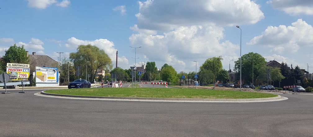Ostatnie prace na ul. Szybowników w Lesznie