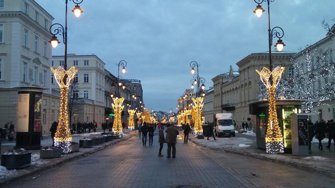 Świąteczna Iluminacja Warszawy