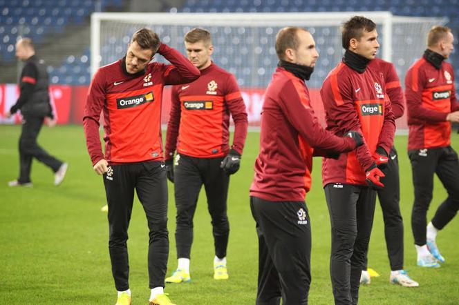 Polska - Irlandia, ostatni trening