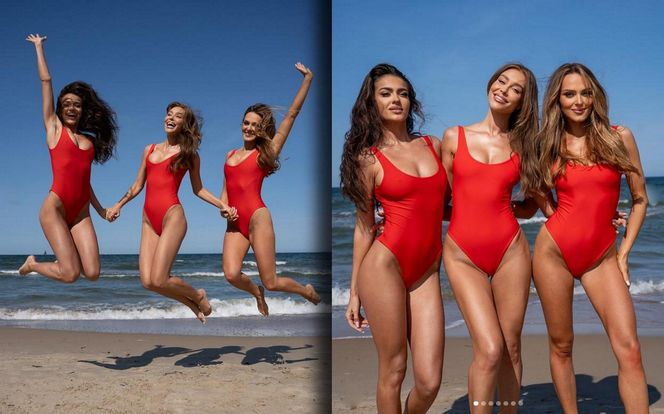 Ring girls KSW na plaży Jelitkowo